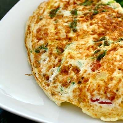 Vegetable Omlette